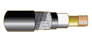 Cáp chống cháy theo BS 6387, 0.6/1(1.2)kV, ruột đồng, 1 lõi, cách điện XLPE, giáp sợi nhôm ( hoặc 2 lớp băng nhôm )