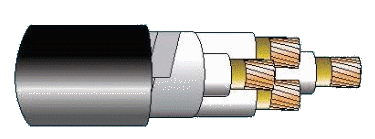 Cáp chống cháy theo IEC 60331-21, 0.6/1(1.2)kV, ruột đồng, 4 lõi, cách điện XLPE, không giáp